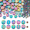 Electroplated Glass Beads and Glass Seeed Beads GLAA-PH0003-51-1