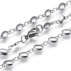 304 Stainless Steel Chain Necklaces STAS-P164-03P-2