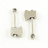 Tibetan Style Alloy Axe Pendants TIBEP-S293-011AS-LF-1