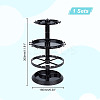 3-Tier Rotatable Round Acrylic Jewelry Display Tower with Tray EDIS-WH0015-13A-2