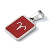 304 Stainless Steel Pendants STAS-C097-56P-10-2