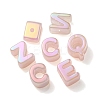 Opaque Rainbow Iridescent Acrylic Beads OACR-P010-23G-2