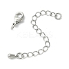SHEGRACE Brass Curb Chain Extender XGR0146P-163P-2