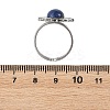 Stainless Steel Cuff Open Rings RJEW-JR01078-02-6