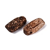 Natural Tree Bark Agate Pendants G-Q606-87-2