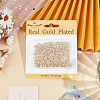 200Pcs Brass Pave Clear Cubic Zirconia Beads KK-BBC0015-87B-5