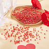 Picasso Baking Paint Glass Seed Beads SEED-TA0001-62H-4