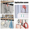 8Pcs 4 Colors Over The Door Hook AJEW-NB0002-18-7