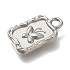 Anti-Tarnish 304 Stainless Steel Pendants STAS-P371-104P-2