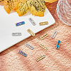 SUPERFINDINGS 12Pcs 3 Colors 304 Stainless Steel Connector Charms STAS-FH0002-02-5