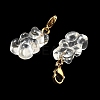 Bear Resin Pendant Decorations STAS-M092-01G-03-2