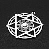Non-Tarnish 201 Stainless Steel Pendants STAS-S105-LA280-2