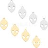 201 Stainless Steel Laser Cut Pendants STAS-UN0012-94-1