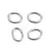 Tarnish Resistant 304 Stainless Steel Open Jump Rings STAS-F221-40P-G-2