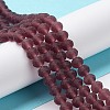 Transparent Glass Beads Strands EGLA-A034-T3mm-MD13-2