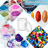 48Pcs Column Plastic Bead Containers CON-BC0008-03-5