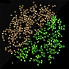 Glow in the Dark Luminous Transparent Glass Round Seed Beads LUMI-PW0004-006A-03-1