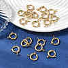 SHEGRACE Brass Spring Ring Clasps XGRPCN048-223G-4