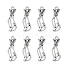 Tibetan Style Alloy Kitten Pendants LS-LF10383Y-2