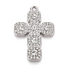 Alloy Rhinestone Pendants PALLOY-N182-11P-1