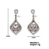 Fashionable Peacock Feather Earrings for Women UH9275-1-1