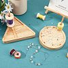 2 Styles Wooden Weaving Beading Loom Kit TOOL-NB0001-63-2
