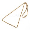 304 Stainless Steel Cable Chains Necklaces NJEW-O058-12G-2