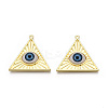 Rack Plating Alloy Enamel Pendants LS-PALLOY-T077-206-3
