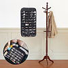 2Pcs 2 Colors Non-Woven Fabrics Jewelry Hanging Display Bags AJEW-NB0003-25-4