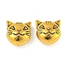 Tibetan Style Alloy Kitten Beads LS-TIBEP-GC178-AG-NR-1