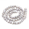 Natural Cultured Freshwater Pearl Beads Strands PEAR-N014-05I-2