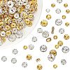 720Pcs 3 Style 2 Colors Iron Rhinestone Spacer Beads IFIN-NB0001-39-1