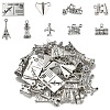45Pcs 9 Styles Tibetan Style Alloy Pendants FIND-YW0007-19-1