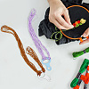 30Pcs 2 Colors Acrylic Spool Floss Bobbins FIND-PH0018-39B-6