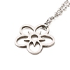 Non-Tarnish Stainless Steel Pendants Necklaces NJEW-K267-01A-P-1
