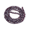 Electroplate Glass Beads Strands EGLA-A044-P1mm-A11-3