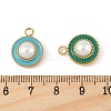 ABS Plastic Imitation Pearl Pendants STAS-P396-12G-M-3