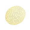 Textured Flat Round 304 Stainless Steel Adjustable Rings for Women RJEW-H234-04G-1