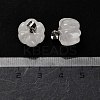 Natural Quartz Crystal Pumpkin Charms G-K338-27P-05-3