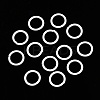100Pcs Baking Paint Zinc Alloy Open Jump Rings FIND-WH0032-85A-03-1