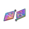 Ion Plating(IP) 304 Stainless Steel Pendants STAS-L020-038RC-2