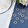 60Pcs 2 Colors PVD Vacuum Plating 304 Stainless Steel Linking Rings STAS-UN0018-37-4