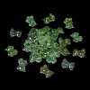UV Plating Luminous Rainbow Iridescent Acrylic Beads LACR-R001-01A-3