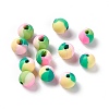 Handmade Polymer Clay Beads X-CLAY-D005-01G-3
