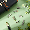 8Sets 4 Colors Zinc Alloy Hardware Bag Lock Accessories FIND-WR0004-70-5