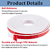TPE Self-Adhesive Flexible Molding Trim DIY-WH0578-82B-01-4