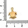 304 Stainless Steel Pendants STAS-C119-24F-G-3