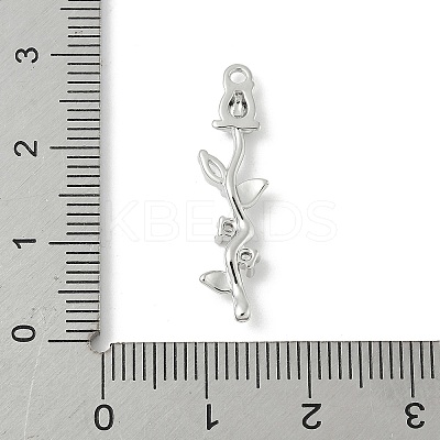 Brass Micro Pave Cubic Zirconia Pendants KK-M326-13C-P-1