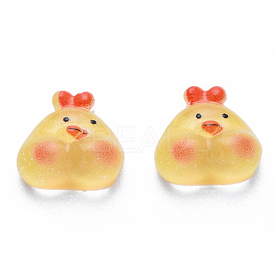 Translucent Resin Cabochons X-CRES-N030-016-1