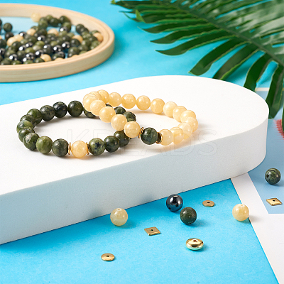 DIY Gemstone Bracelet Making Kit DIY-CF0001-19-1